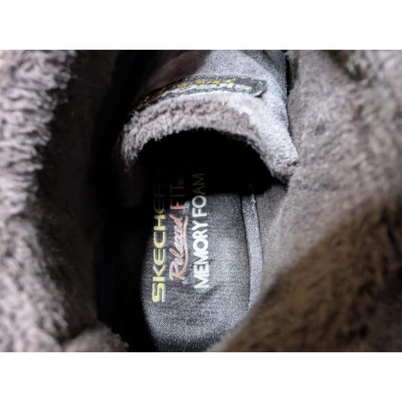 Skechers Bikers Chukka Comfort Ankle Boots Chocolate Brown Lace-Up Size 5 - Picture 9 of 10